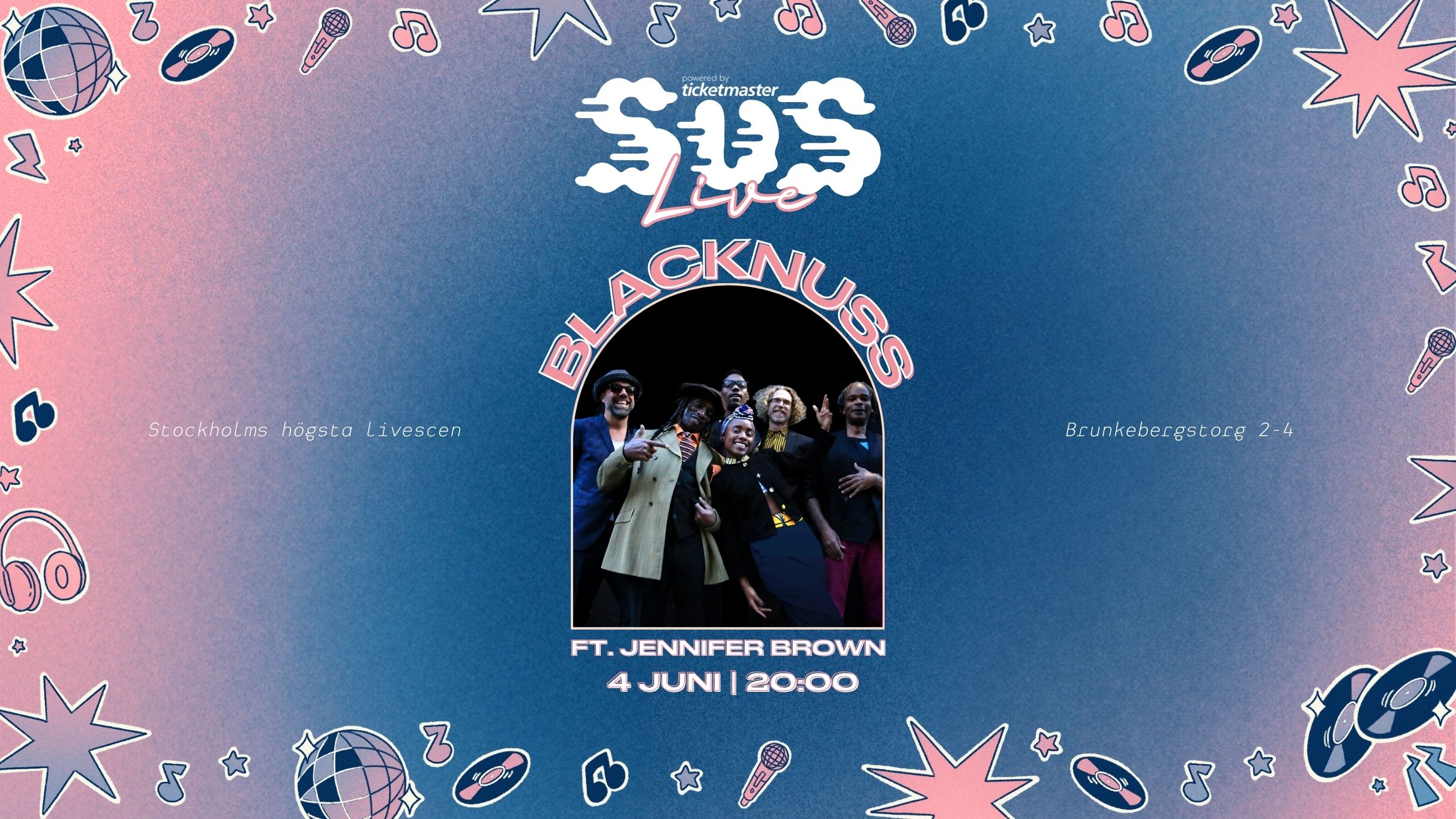 SUS LIVE: BLACKNUSS FT JENNIFER BROWN
