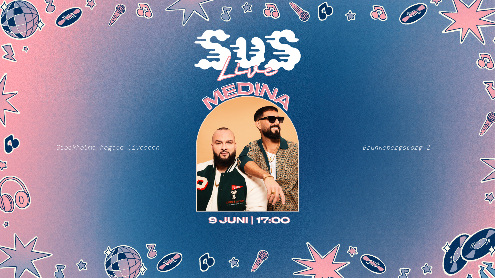 SUS LIVE x STRAWBERRY: MEDINA