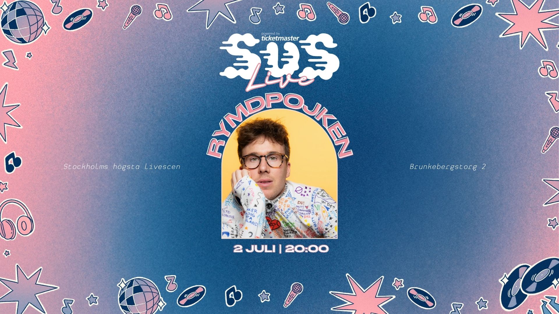 SUS LIVE: RYMDPOJKEN