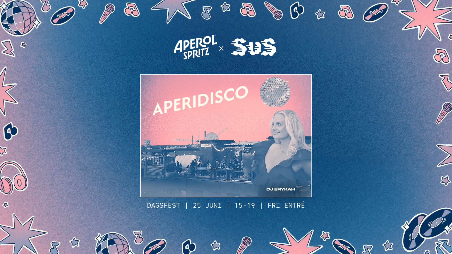 APERIDISCO x SUS DAY PARTY