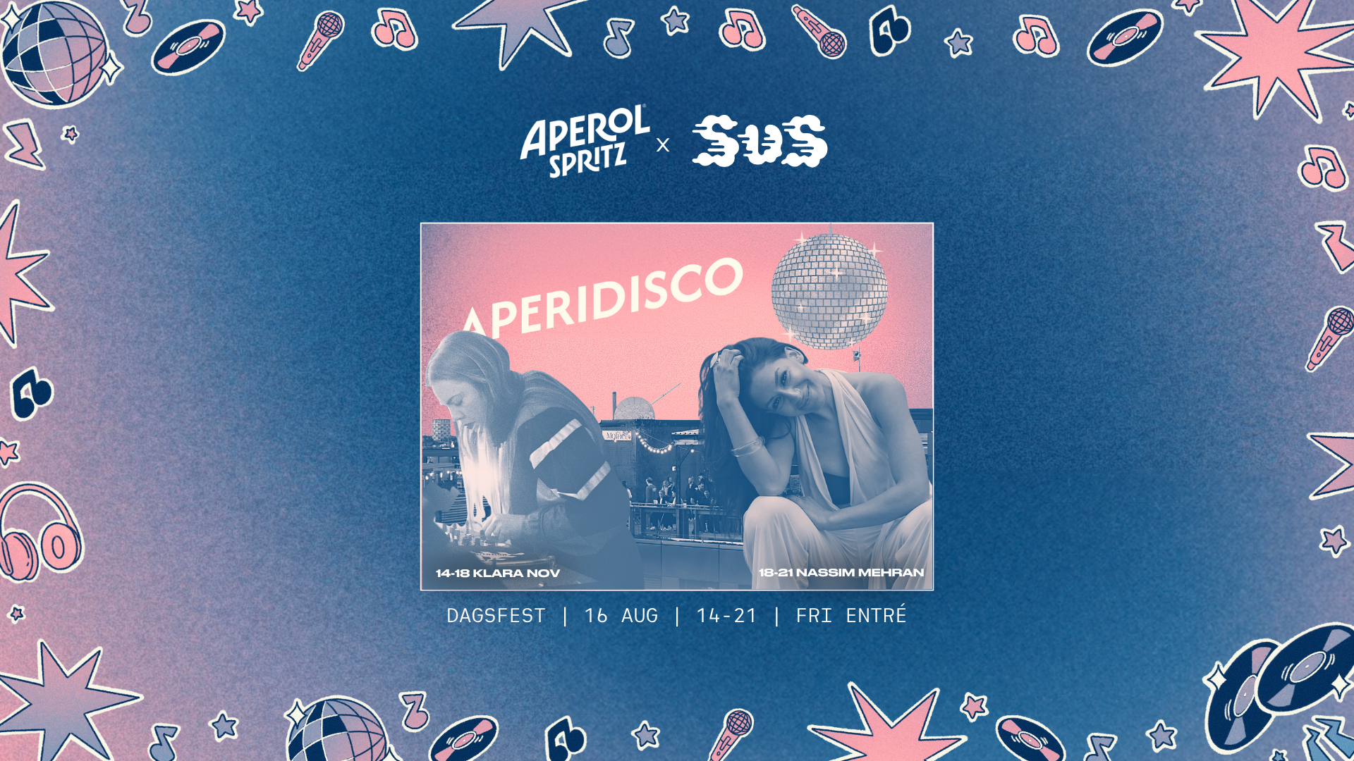APERIDISCO x SUS DAY PARTY